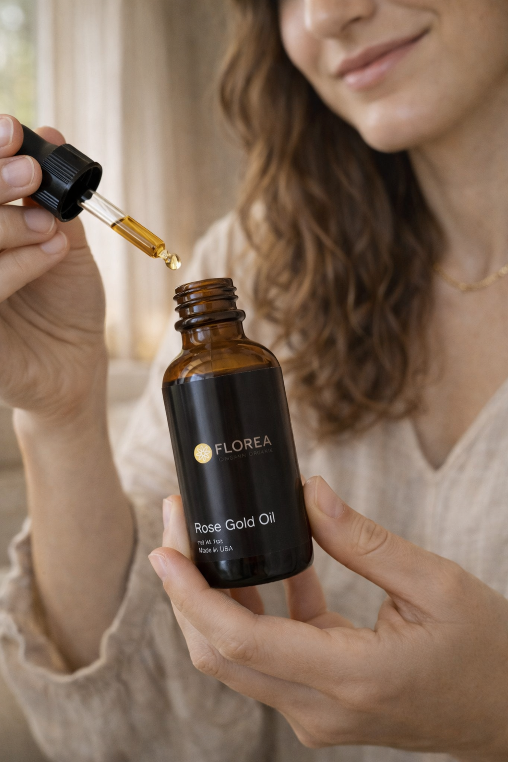 Anti-aging Rose Gold Oil